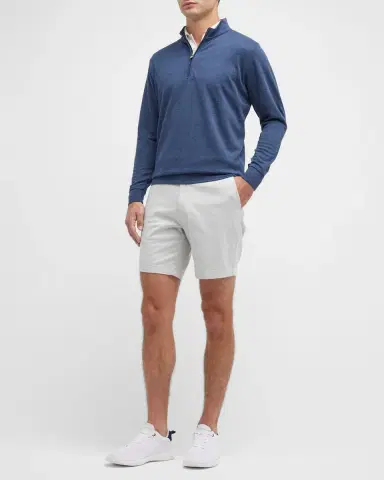 Peter Millar Men 's Pilot Flat Front Shorts | Thumbnail 3 Peter Millar Men 's Pilot Flat Front Shorts | Thumbnail 3