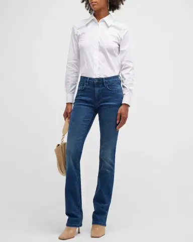 Lafayette 148 New York Kick Flare Mercer Jean | Thumbnail 2 Lafayette 148 New York Kick Flare Mercer Jean | Thumbnail 2
