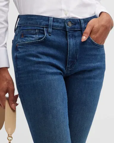 Lafayette 148 New York Kick Flare Mercer Jean | Thumbnail 7 Lafayette 148 New York Kick Flare Mercer Jean | Thumbnail 7