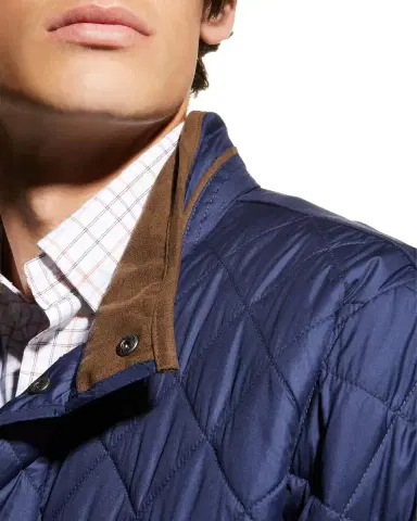 Peter Millar Men 's Suffolk Quilted Travel Coat | Thumbnail 5 Peter Millar Men 's Suffolk Quilted Travel Coat | Thumbnail 5
