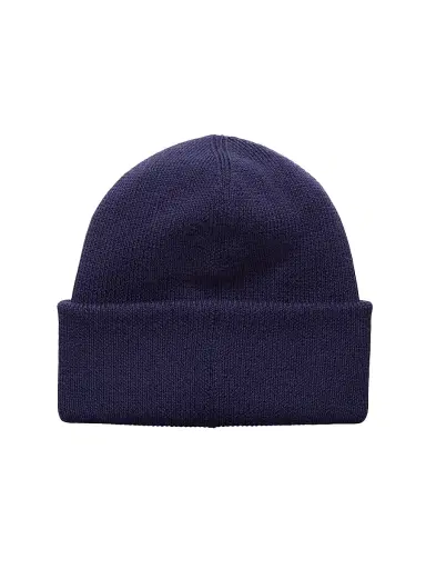 Canada Goose Kid's Wool Knit Beanie - Guard Blue | Thumbnail 2 Canada Goose Kid's Wool Knit Beanie - Guard Blue | Thumbnail 2
