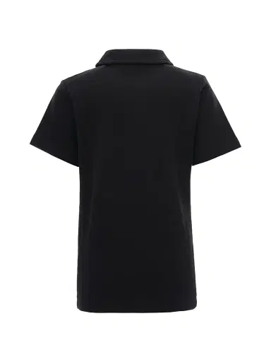 Moustache Little Boy's & Boy's Solid Polo Shirt - Black - Size 14 | Thumbnail 2 Moustache Little Boy's & Boy's Solid Polo Shirt - Black - Size 14 | Thumbnail 2