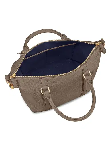 MAISON de SABRÉ Women's Leather Crossbody Weekender Bag - Cashmere Clay | Thumbnail 8 MAISON de SABRÉ Women's Leather Crossbody Weekender Bag - Cashmere Clay | Thumbnail 8