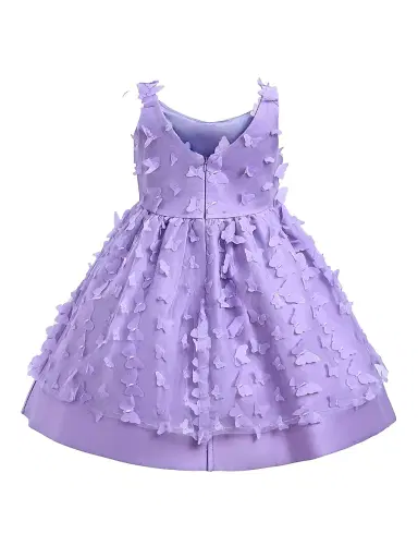 Tulleen Little Girl's & Girl's Mariposa Dress - Lavender | Thumbnail 2 Tulleen Little Girl's & Girl's Mariposa Dress - Lavender | Thumbnail 2