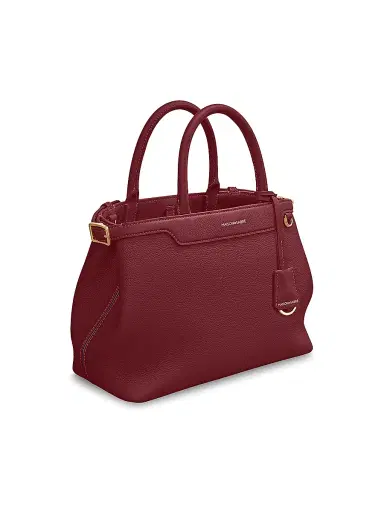 MAISON de SABRÉ Women's The Palais Top Handle Bag - Plum Red | Thumbnail 4 MAISON de SABRÉ Women's The Palais Top Handle Bag - Plum Red | Thumbnail 4