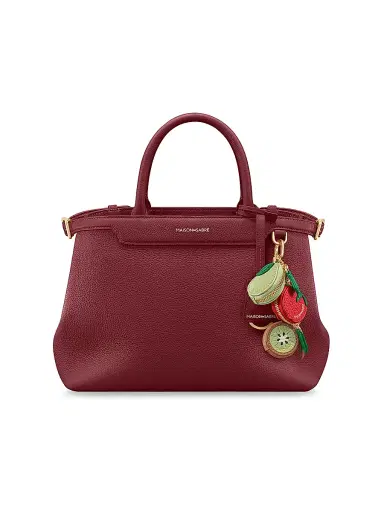 MAISON de SABRÉ Women's The Palais Top Handle Bag - Plum Red | Thumbnail 7 MAISON de SABRÉ Women's The Palais Top Handle Bag - Plum Red | Thumbnail 7