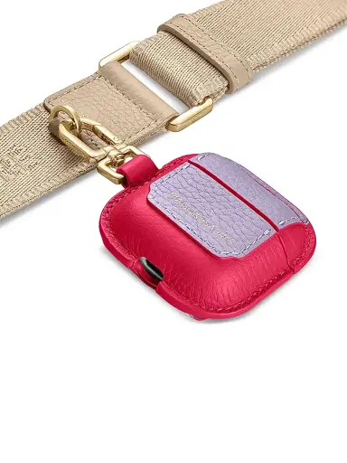 MAISON de SABRÉ Women's The AirPods 4 Case Charm - Fuchsia Lavender | Thumbnail 2 MAISON de SABRÉ Women's The AirPods 4 Case Charm - Fuchsia Lavender | Thumbnail 2