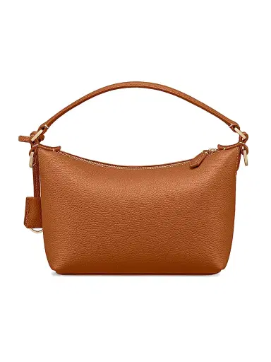 MAISON de SABRÉ Women's Leather Soft Hobo Bag - Pecan Brown | Thumbnail 7 MAISON de SABRÉ Women's Leather Soft Hobo Bag - Pecan Brown | Thumbnail 7