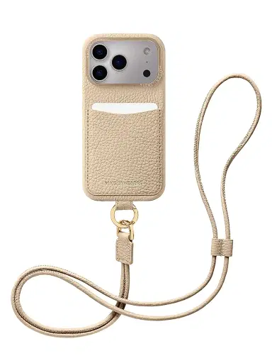 MAISON de SABRÉ Sling Phone Case (iPhone 17 Pro) - Saharan Nude | Thumbnail 1 MAISON de SABRÉ Sling Phone Case (iPhone 17 Pro) - Saharan Nude | Thumbnail 1