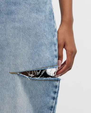 Maison Margiela Slash-Sides Wide-Leg Denim Pants | Thumbnail 5 Maison Margiela Slash-Sides Wide-Leg Denim Pants | Thumbnail 5