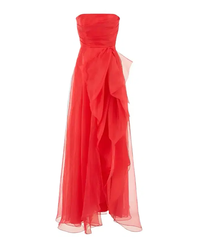 Teresa Draped Strapless Gown Teresa Draped Strapless Gown