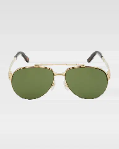 Cartier Men's Metal Double-Bridge Aviator Sunglasses | Thumbnail 2 Cartier Men's Metal Double-Bridge Aviator Sunglasses | Thumbnail 2