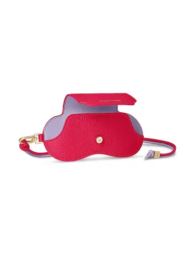 MAISON de SABRÉ Women's Leather Sunglasses Sling Case - Fuchsia Lavender | Thumbnail 2 MAISON de SABRÉ Women's Leather Sunglasses Sling Case - Fuchsia Lavender | Thumbnail 2
