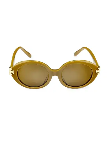 Tory Burch Women's 52MM Oval Sunglasses | Thumbnail 2 Tory Burch Women's 52MM Oval Sunglasses | Thumbnail 2