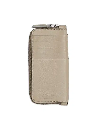 ZEGNA Men's Secondskin Wallet - Light Taupe | Thumbnail 1 ZEGNA Men's Secondskin Wallet - Light Taupe | Thumbnail 1