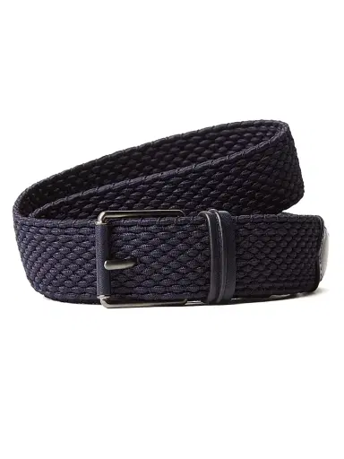 Zegna Men's Rayon Belt | Thumbnail 1 Zegna Men's Rayon Belt | Thumbnail 1