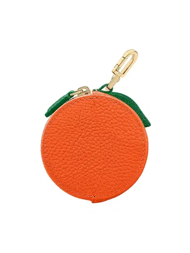 MAISON de SABRÉ Women's The Sabrémoji Fruit Coin Purse - Orange | Thumbnail 4 MAISON de SABRÉ Women's The Sabrémoji Fruit Coin Purse - Orange | Thumbnail 4