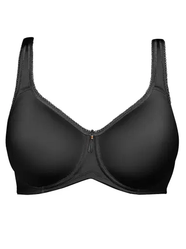 Wacoal Women's Basic Beauty Spacer T-Shirt Bra - Black | Thumbnail 1 Wacoal Women's Basic Beauty Spacer T-Shirt Bra - Black | Thumbnail 1