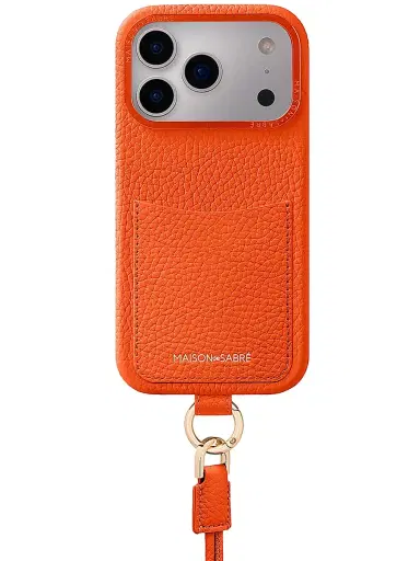 MAISON de SABRÉ Sling Phone Case (iPhone 17 Pro Max) - Manhattan Orange | Thumbnail 2 MAISON de SABRÉ Sling Phone Case (iPhone 17 Pro Max) - Manhattan Orange | Thumbnail 2
