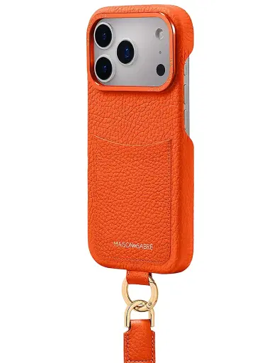 MAISON de SABRÉ Sling Phone Case (iPhone 17 Pro Max) - Manhattan Orange | Thumbnail 3 MAISON de SABRÉ Sling Phone Case (iPhone 17 Pro Max) - Manhattan Orange | Thumbnail 3