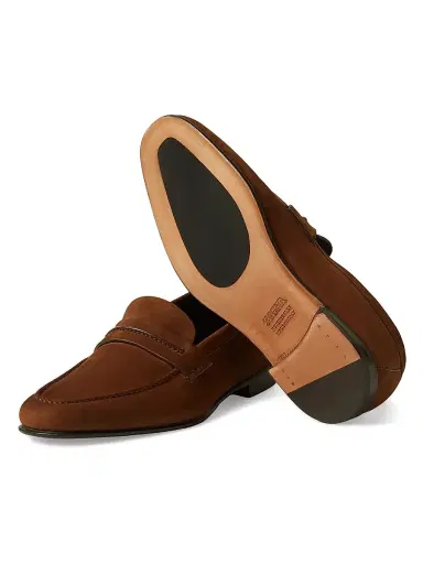 Zegna Men's Secondskin Mocassin Loafers | Thumbnail 3 Zegna Men's Secondskin Mocassin Loafers | Thumbnail 3
