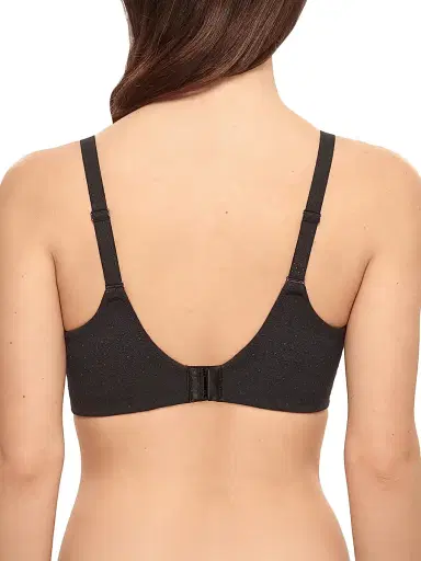 Wacoal Women's Back Appeal Wirefree Jacquard Lace Bra - Black | Thumbnail 4 Wacoal Women's Back Appeal Wirefree Jacquard Lace Bra - Black | Thumbnail 4