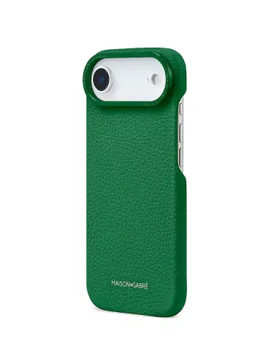 MAISON de SABRÉ Leather Phone Case (iPhone 17 Air) - Emerald Green | Thumbnail 2 MAISON de SABRÉ Leather Phone Case (iPhone 17 Air) - Emerald Green | Thumbnail 2