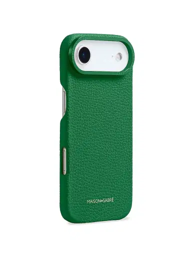 MAISON de SABRÉ Leather Phone Case (iPhone 17 Air) - Emerald Green | Thumbnail 3 MAISON de SABRÉ Leather Phone Case (iPhone 17 Air) - Emerald Green | Thumbnail 3