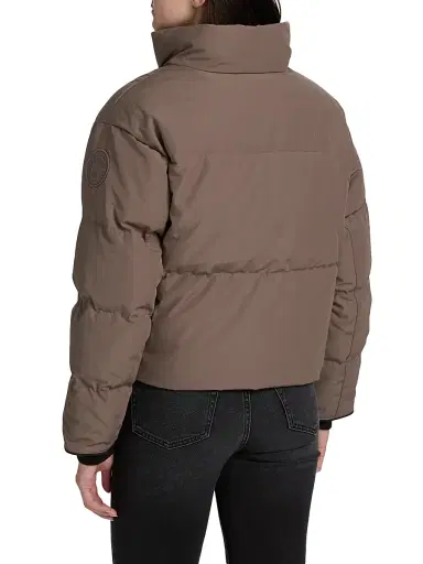 Canada Goose Women's Grandview Crop Jacket - Taupe Grey Gris Taupe | Thumbnail 5 Canada Goose Women's Grandview Crop Jacket - Taupe Grey Gris Taupe | Thumbnail 5