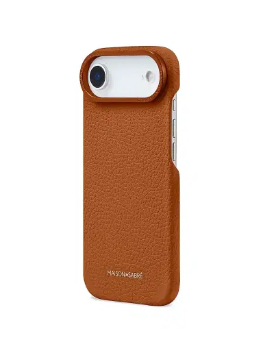 MAISON de SABRÉ Leather Phone Case (iPhone 17 Air) - Pecan Brown | Thumbnail 2 MAISON de SABRÉ Leather Phone Case (iPhone 17 Air) - Pecan Brown | Thumbnail 2