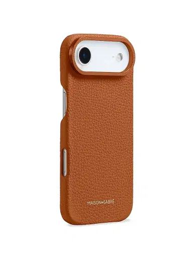 MAISON de SABRÉ Leather Phone Case (iPhone 17 Air) - Pecan Brown | Thumbnail 3 MAISON de SABRÉ Leather Phone Case (iPhone 17 Air) - Pecan Brown | Thumbnail 3