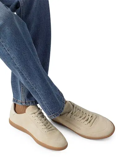 Zegna Men's 232 Suede Sneakers - Light Beige - Size 13 | Thumbnail 6 Zegna Men's 232 Suede Sneakers - Light Beige - Size 13 | Thumbnail 6