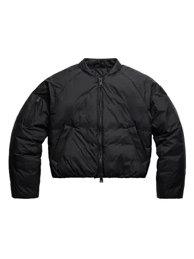 Canada Goose Women's Elba Puffer Bomber Jacket - Black Noir | Thumbnail 1 Canada Goose Women's Elba Puffer Bomber Jacket - Black Noir | Thumbnail 1