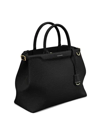 MAISON de SABRÉ Women's The Palais Top Handle Bag - Black Caviar | Thumbnail 4 MAISON de SABRÉ Women's The Palais Top Handle Bag - Black Caviar | Thumbnail 4