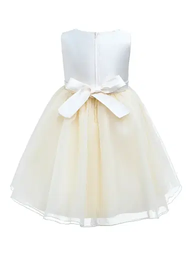 Tulleen Baby Girl's & Little Girl's Felice Dress - Champagne | Thumbnail 2 Tulleen Baby Girl's & Little Girl's Felice Dress - Champagne | Thumbnail 2