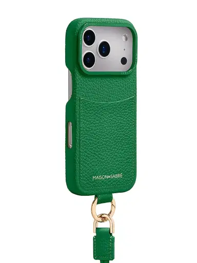 MAISON de SABRÉ Sling Phone Case (iPhone 17 Pro) - Emerald Green | Thumbnail 3 MAISON de SABRÉ Sling Phone Case (iPhone 17 Pro) - Emerald Green | Thumbnail 3