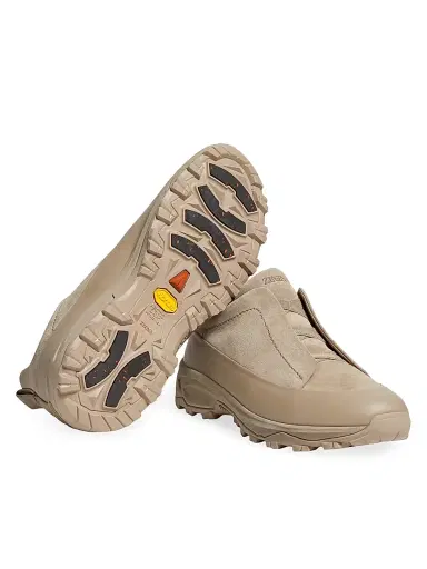 ZEGNA Men's Suede Triple Stitch Monte Sneakers - Light Brown | Thumbnail 4 ZEGNA Men's Suede Triple Stitch Monte Sneakers - Light Brown | Thumbnail 4