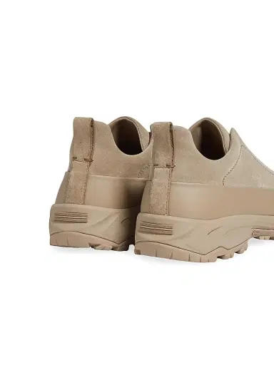 ZEGNA Men's Suede Triple Stitch Monte Sneakers - Light Brown | Thumbnail 5 ZEGNA Men's Suede Triple Stitch Monte Sneakers - Light Brown | Thumbnail 5