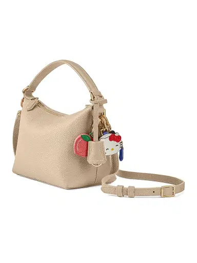 MAISON de SABRÉ Women's Leather Soft Hobo Bag - Saharan | Thumbnail 4 MAISON de SABRÉ Women's Leather Soft Hobo Bag - Saharan | Thumbnail 4
