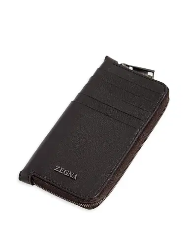 Zegna Men's Secondskin Wallet - Dark Brown | Thumbnail 5 Zegna Men's Secondskin Wallet - Dark Brown | Thumbnail 5