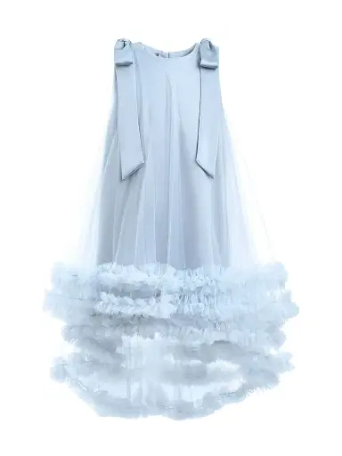 Tulleen Little Girl's & Girl's Violeta Dress - Blue | Thumbnail 1 Tulleen Little Girl's & Girl's Violeta Dress - Blue | Thumbnail 1