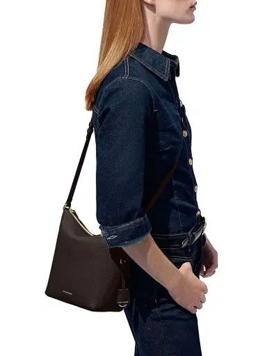 MAISON de SABRÉ Women's The Zipped Crossbody Bag - Espresso Brown | Thumbnail 3 MAISON de SABRÉ Women's The Zipped Crossbody Bag - Espresso Brown | Thumbnail 3
