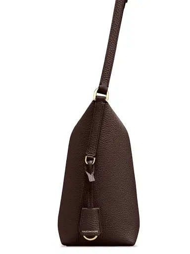 MAISON de SABRÉ Women's The Zipped Crossbody Bag - Espresso Brown | Thumbnail 9 MAISON de SABRÉ Women's The Zipped Crossbody Bag - Espresso Brown | Thumbnail 9