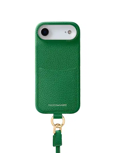 MAISON de SABRÉ Sling Phone Case (iPhone 17 Air) - Emerald Green | Thumbnail 2 MAISON de SABRÉ Sling Phone Case (iPhone 17 Air) - Emerald Green | Thumbnail 2