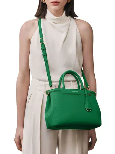 MAISON de SABRÉ Women's The Palais Top Handle Bag - Emerald Green | Thumbnail 3 MAISON de SABRÉ Women's The Palais Top Handle Bag - Emerald Green | Thumbnail 3
