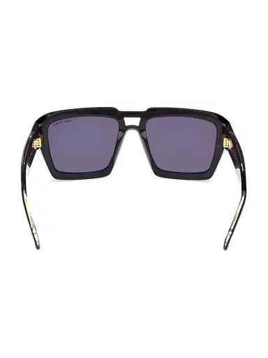 TOM FORD Men's ICON 56MM Navigator Sunglasses - Black | Thumbnail 4 TOM FORD Men's ICON 56MM Navigator Sunglasses - Black | Thumbnail 4