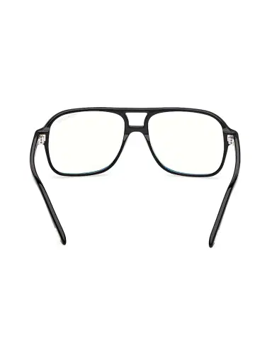 TOM FORD Men's Navigator 58MM Blue Block Glasses - Shiny Black | Thumbnail 5 TOM FORD Men's Navigator 58MM Blue Block Glasses - Shiny Black | Thumbnail 5