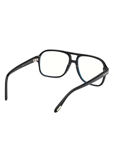 TOM FORD Men's Navigator 58MM Blue Block Glasses - Shiny Black | Thumbnail 6 TOM FORD Men's Navigator 58MM Blue Block Glasses - Shiny Black | Thumbnail 6