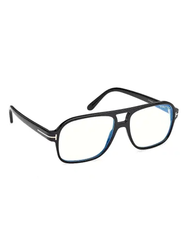 TOM FORD Men's Navigator 58MM Blue Block Glasses - Shiny Black | Thumbnail 8 TOM FORD Men's Navigator 58MM Blue Block Glasses - Shiny Black | Thumbnail 8