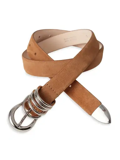 Déhanche Women's Hollyhock Suede D-Ring Belt | Thumbnail 5 Déhanche Women's Hollyhock Suede D-Ring Belt | Thumbnail 5